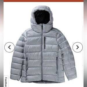 Black Diamond Vision down parka • size small • limestone